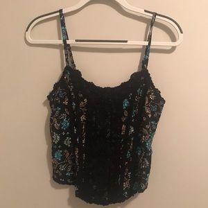 Free People corset-style top